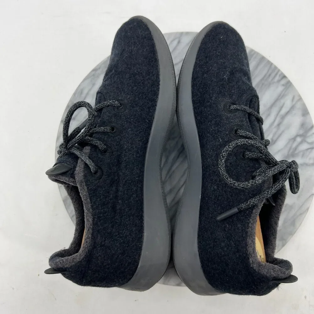 Allbirds Wool Runners Mens 11 Charcoal Black Low Top Lightweight Sneaker Shoe
